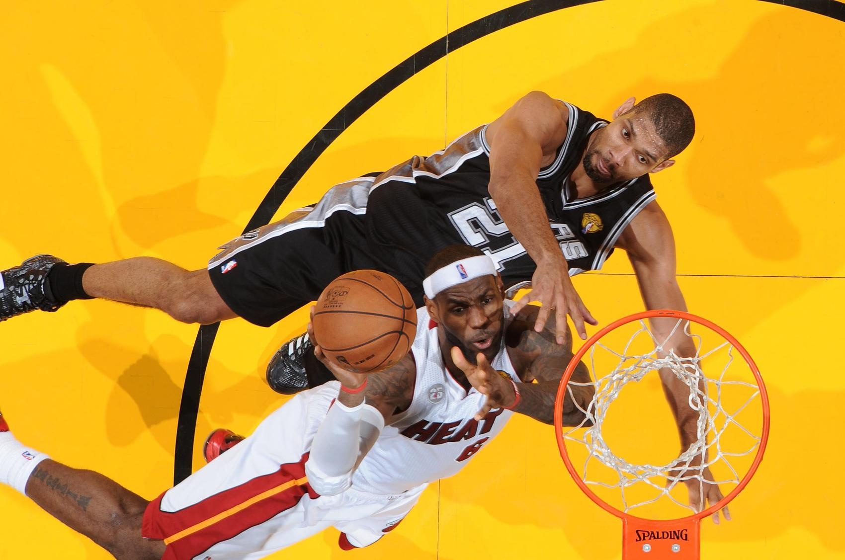 Skip：詹姆斯抱怨热火深度不如马刺 但马刺的深度源自邓肯的降薪