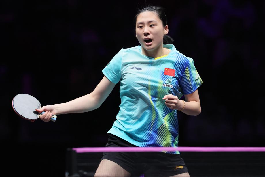 [图]WTT重庆冠军赛：陈熠3-1金娜英 晋级女单16强